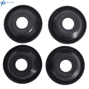 4 Pcs Carburetor Diaphragm For Kawasaki EX250 Ninja 250R 1986-2012 CVK Carb - Picture 1 of 8