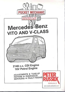 2000-2003 Mercedes Benz Vito V Class Russek Pocket Mechanic Repair Manual 80528 - Picture 1 of 1