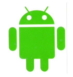 4" de alto - ANDROID DROIDE MASCOTA ROBOT TROQUELADO CALCOMANÍA PEGATINA GOOGLE HTC OS EMOJI - Imagen 1 de 3