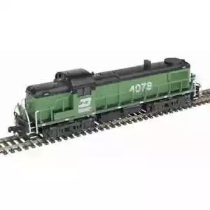 ATLAS N GAUGE DCC/SOUND RS-3 BURLINGTON NORTHERN #4058 PN #40005507 - Picture 1 of 1