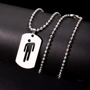 Stainless Steel Hip Hop Jewelry Mirror Polish Jewelry Gift 2025 Dog Tag - Picture 1 of 4
