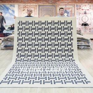 2x3m Modern Plain Carpet Area Rugs Living Room Wool Carpets S06 - Picture 1 of 12