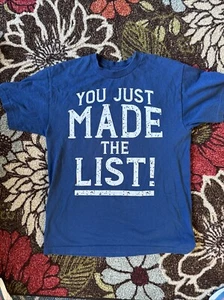 WWE Wrestling VTG Chris Jericho "You Just Made the List" Men’s T-Shirt Size M - Picture 1 of 5