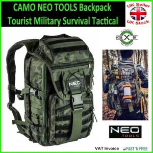 CAMO NEO TOOLS Backpack Tourist Military Survival Tactical NEO 84-321 - Picture 1 of 13