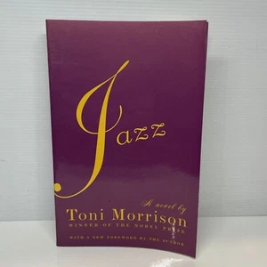 Jazz de Toni Morrison Beloved Trilogy (libro de bolsillo) histórico, clásico - Imagen 1 de 8