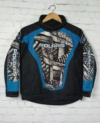 Polaris Racing Snowmobile Jacket Size Kids Youth Medium FXR Throttle Jacket  - Image 1 of 4