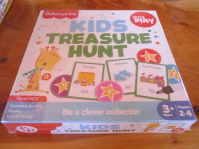 LET'S PLAY KIDS TREASURE HUNT FISHER-PRICE  NEW IN BOX  GREAT  ** MUST SEE *** - Image 1 of 3
