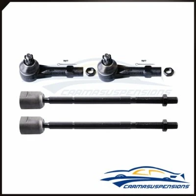 Fits 1991-1996 Dodge Dakota 2WD 4x Outer and Inner Tie Rod Ends Steering Kit - Изображение 1 из 4