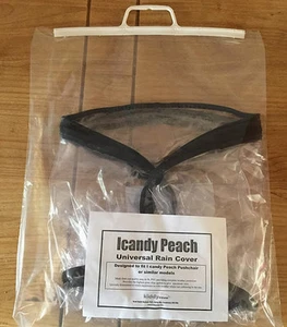 Kiddycover Universal Ersatz Regenabdeckung für Icandy Pfirsich o.ä. Kinderwagen