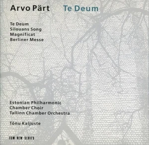 ARVO PART te deum KALJUSTE / Comme neuf - Sans étui - Without slipcase - Imagen 1 de 2