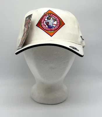 Vintage Negro Leagues Baseball Museum Strapback Hat DEADSTOCK Ivory NWT - Image 1 of 4
