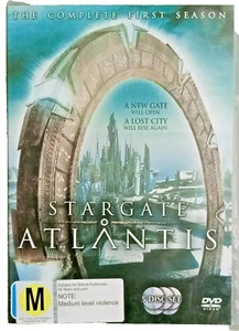 Stargate Atlantis Complete First Season [2004] 1 DVD 5-Discs Box Set REGION 4 - Picture 1 of 5
