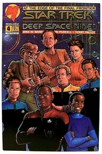 "STAR TREK: DEEP SPACE NINE" Issue # 4 (Nov, 1993, Malibu Comics) Sci-Fi Comic - Picture 1 of 1