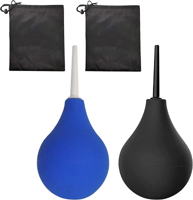 2er Set Silikon Klistier 160 ML, Abnehmbar, Hygienischer Darm-Irrigator - Bild 1 von 4