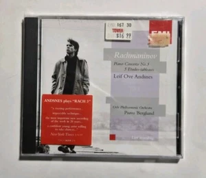 Leif Ove Andsnes: Rachmaninov - Piano Concerto No. 3 / 5 Etudes-tableaux CD NEW - Imagen 1 de 2