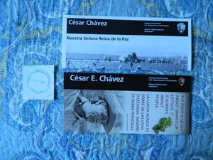 Guía del Monumento Nacional César E Chávez Mapa Información Folleto - Imagen 1 de 7