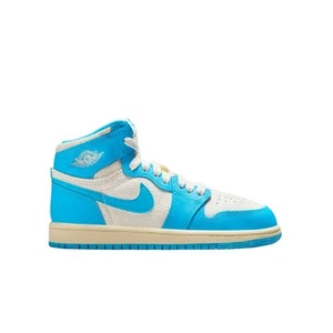 Jordan 1 Retro High OG Lifestyle Sneakers UNC Reimagined Pre School Blue FD1412 - Picture 1 of 1