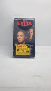 Evita (VHS, 1997) Madonna Antonio Banderas New - Picture 1 of 3