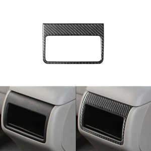Interior Carbon Fiber Rear Center Armrest Trim Cover For Toyota Camry 2012-2014 - Picture 1 of 12