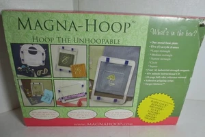Magna Hoop - Hoop The Unhoopable Bernia Machine Embroidery Hoop - Picture 1 of 7