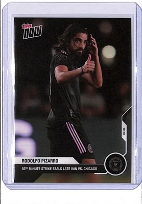 2021 TOPPS NOW MLS #110 RODOLFO PIZARRO - PR 64 - STRIKE SEALS LATE WIN! - Image 1 of 2