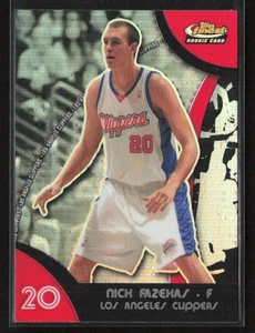 Nick Fazekas 2007-08 Finest #58 Rifrattori Los Angeles Clippers - Foto 1 di 2