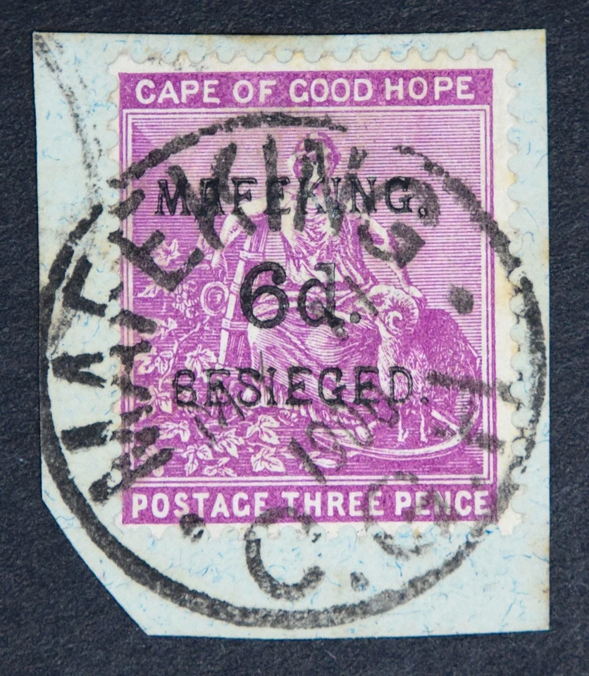 MAFEKING SG4 1900 6d sobre 3d Cabo de Buena Esperanza, Magenta, Usado Fino Foto 1 de 2