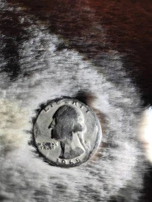 1965 Washington Quarter No Mint Mark Strike Error - Image 1 of 4