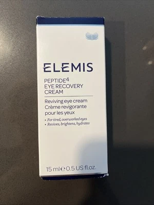 ELEMIS Peptide4 Crema Recuperadora de Ojos Crema de Ojos Reviving 0.5 floz/15 ml Nueva en Caja  Foto 1 de 4