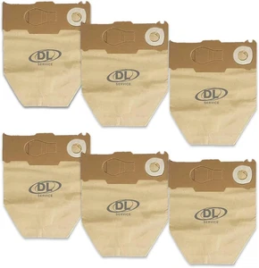 6 Sacchetti Compatibili Con Vorwerk Folletto 130/131 – Ricambi Adattabili All'As - Foto 1 di 12