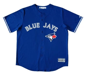 BRAND NEW Toronto Blue Jays Baseball Jersey XL 2XL Blue Majestic - Picture 1 of 5