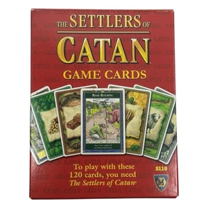 Settlers of Catan 120 cartas de juego 3110 Mayfair juego de mesa 2007 completo en caja - Imagen 1 de 2