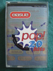 Erasure - Pop! The First 20 Hits [MUTE RECORDS] Cassette Tape 1992 - Picture 1 of 2