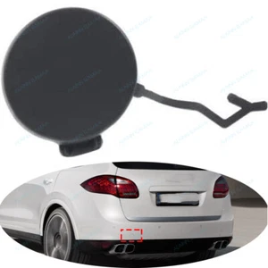LH Rear Bumper Tow Eye Cap Tow Hook Cover Primed For Porsche Cayenne 2011-2014 - Imagen 1 de 5