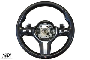 2014 - 2016 BMW F22 228I M235I M-SPORT HEATED PADDLE SHIFT STEERING WHEEL OEM - Picture 1 of 21