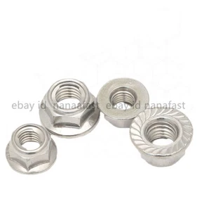 304 Stainless Steel Prevailing Torque Type All-metal Hex Nut - Picture 1 of 14
