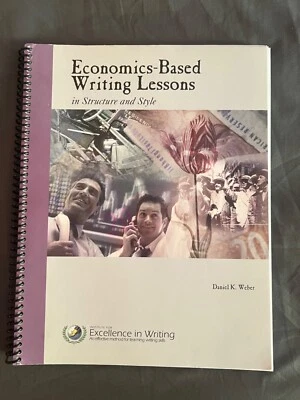 IEW  Economics Based Writing Lessons English Student Clean - Image 1 of 4