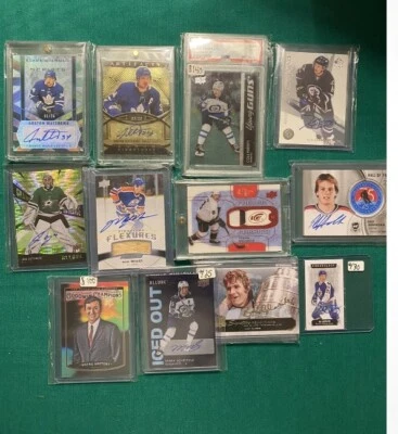 Hockey card Mystery packs! 10 Cards Per Pack No Base - 2 Hits Per Pack Matthews - Image 1 of 4