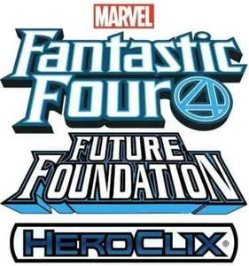 Complete Set + Chase Figures & Cards - Fantastic Four Future Foundation Heroclix - Picture 1 of 7