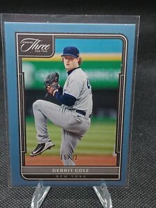 GERRIT COLE Panini Three and Two SSP #15/32 Full Count New York Yankees MINT