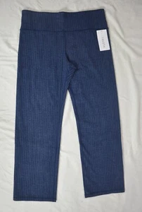 NWT 2X Plus Size Nara Shibori Indigo Elation Textured Straight Leg Pants #533434 - Picture 1 of 6