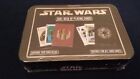 Star Wars Duel Deck Playing Cards Contains 2 for all games Disney Park Metal Tin