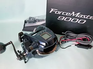 Carrete eléctrico Shimano 20 Force Master 9000 mano derecha pantalla inglesa ... - Imagen 1 de 6