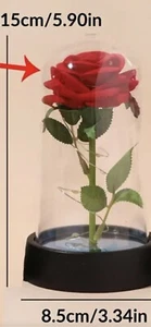 1 pc Simulation Light Up Rose Flower Decorative Lamp. - Picture 1 of 7
