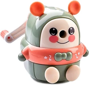 3D Cute Cartoon Astronaut Hand Crank Manual Pencil Sharpeners For Various Pencil - Picture 1 of 39