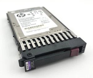 Disque dur double port SAS HPE 627117-B21 300 Go 6G 15K 2,5" - Garantie 3 ans - Photo 1/3
