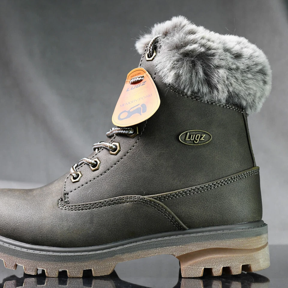 LUGZ EMPIRE FUR boots for women NEW& AUTHENTIC US size 6