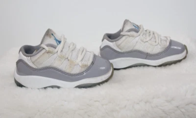 Nike Air Jordan 11 Retro 505836-140 Toddler Baby Size 6C Gray - Image 1 of 4
