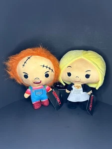 Chucky And Bride of Chucky Plush Dolls by Toy Factory New with Tags - Picture 1 of 2