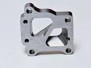 EVO X 10 Turbo to T3 Manifold Flange Adapter TD05H-06 Fit Mitsubishi STI Lancer - Picture 1 of 3